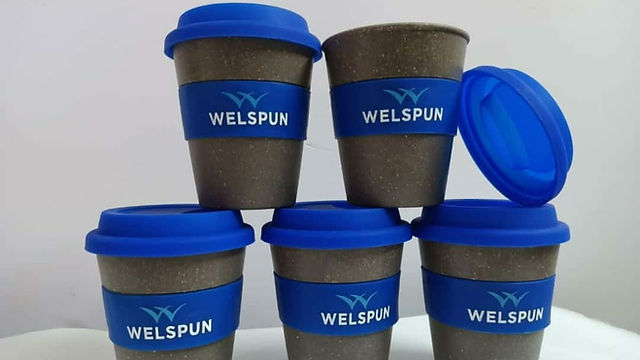 Welspun — Branded coffee cups