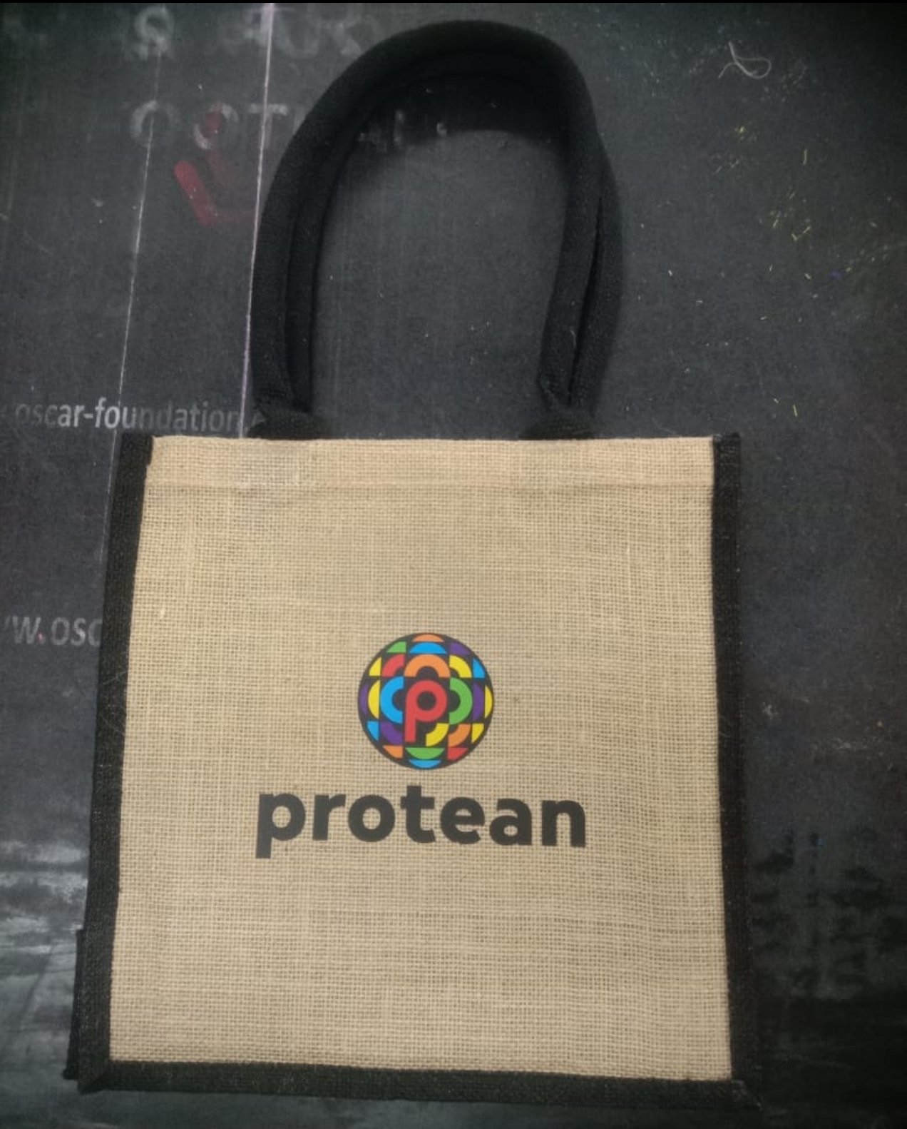 Protean — Branded jute tote